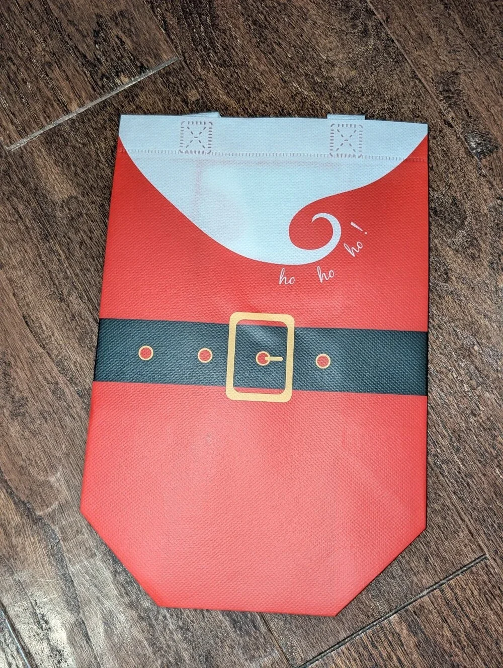 Bundle of Reusable Bags with Christmas Print
